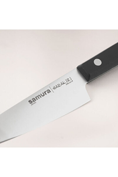 Samura سكين تقشير من الفولاذ المقاوم للصدأ 4.0 بوصة/99 مم، أسود
