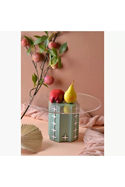 Generic Leaf Cake Stand - 30 cm