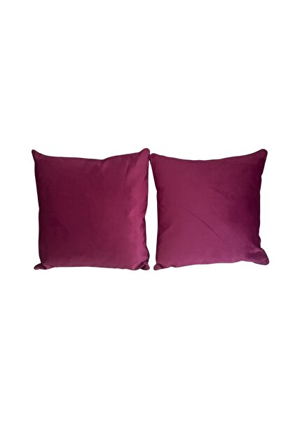 PATRU ANOTIMPURI Set of 2 pillowcases 40 x 40 cm, velvet material