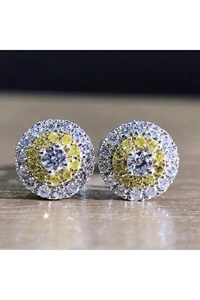 Pursehuit Cercei rotunzi argintii, cu pietre de zirconiu, Jacoba C8 OUT