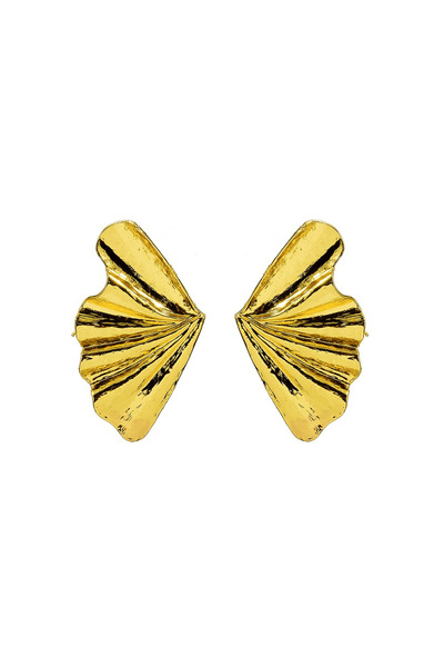 Pursehuit Златни обеци, форма на крило, Anselm C5
