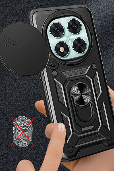 NewFace Sptrns Xiaomi Redmi Note 14 Pro 5g Case Pars Silicone with Lens Ring (111930) - Red