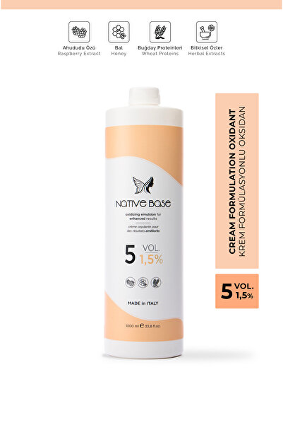 Native Base Oksidan Krem 5 Vol.%1,5