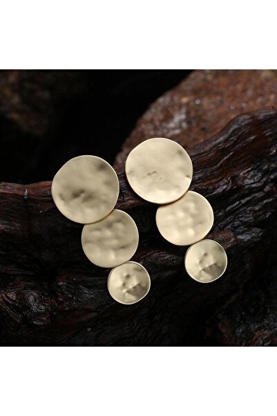 Pursehuit Cercei aurii, cu clipsuri, lungi, cu cercuri, Elena C3