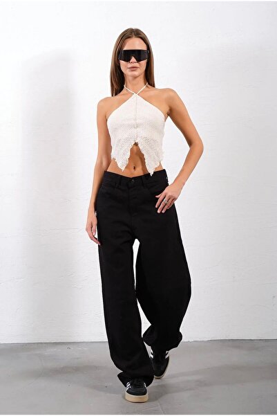 OurStyles Women's High-Waisted Baggy Jeans with Buckle Detail (2026)^^^^Feel ...