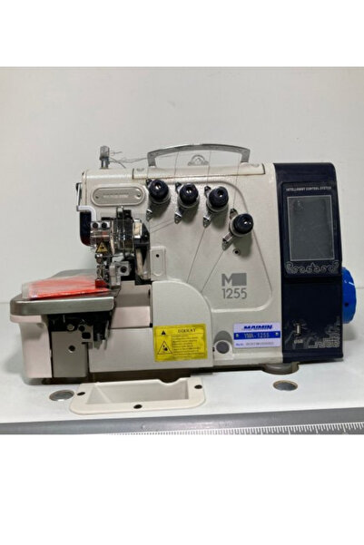 akyüz makine 5 İplikli Otomatik Overlok Makinesi LCD Kontrollü Sanayi Tipi