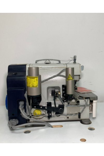 akyüz makine 5 İplikli Otomatik Overlok Makinesi LCD Kontrollü Sanayi Tipi