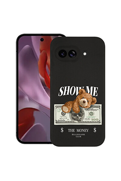 bestcase Carcasă subțire din silicon pentru Google Pixel 9a, Ursuleț de pluș ...