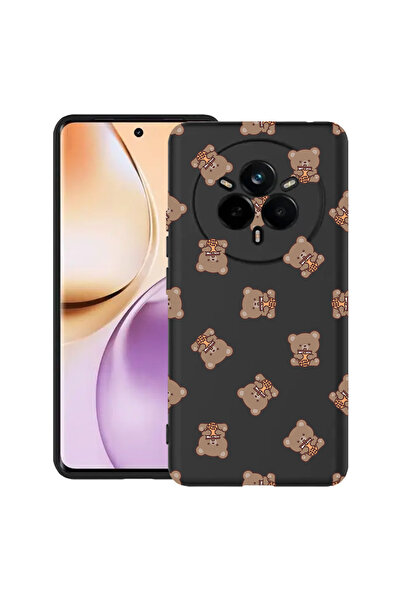 bestcase Carcasă subțire din silicon pentru Realme 14 Pro Plus 5G, model ursu...