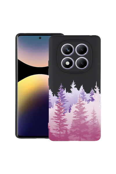 bestcase Carcasă subțire din silicon pentru Xiaomi Redmi Note 14 Pro 4G, Lumi...
