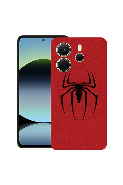 bestcase Carcasă subțire din silicon pentru Xiaomi Redmi Note 14 5G, Spider, ...