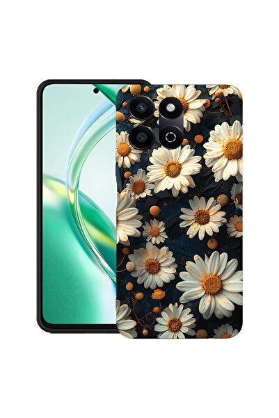 bestcase Carcasă subțire din silicon pentru Honor 200 Smart, model 3D Daisy, ...