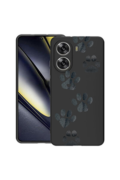 bestcase Carcasă subțire din silicon pentru Poco X7 Pro 5G, Labă de câine, 19...