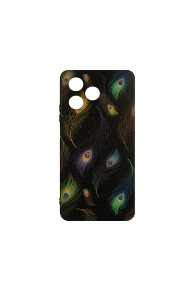 bestcase Carcasă subțire din silicon pentru Xiaomi Redmi 13, model floral, 19...