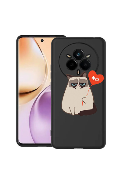 bestcase Carcasă subțire din silicon pentru Realme 14 Pro 5G, Meme - Grumpy S...