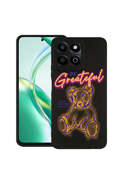 bestcase Carcasă subțire din silicon pentru Honor 200 Smart, Ursuleț de pluș ...