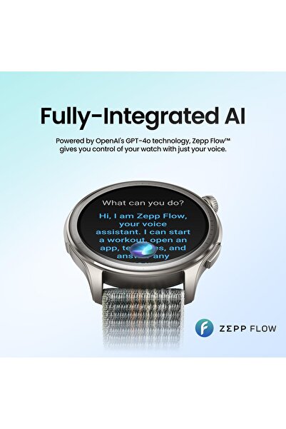 Amazfit Balance Smart Watch, AI Fitness Coach, Sleep & Health Tracker Sunset Grey