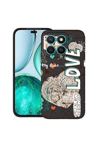 bestcase Carcasă subțire din silicon pentru Honor X8C, Love, 1992026 B 25