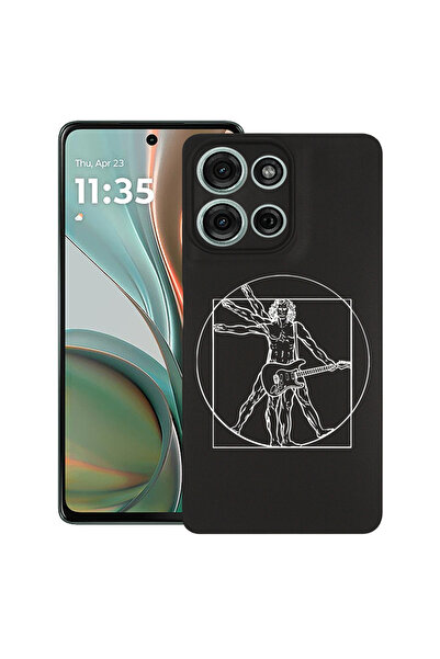 bestcase Carcasă subțire din silicon pentru Motorola Moto G75, Da Vinci, 1926...