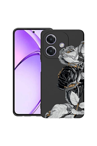 bestcase Carcasă subțire din silicon pentru OPPO A60 5G / A40 / A40M, negru-r...