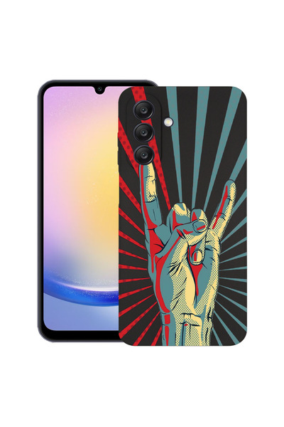 bestcase Λεπτή θήκη σιλικόνης για Realme 14x 5G, Rock Festival, 1988288 B 530