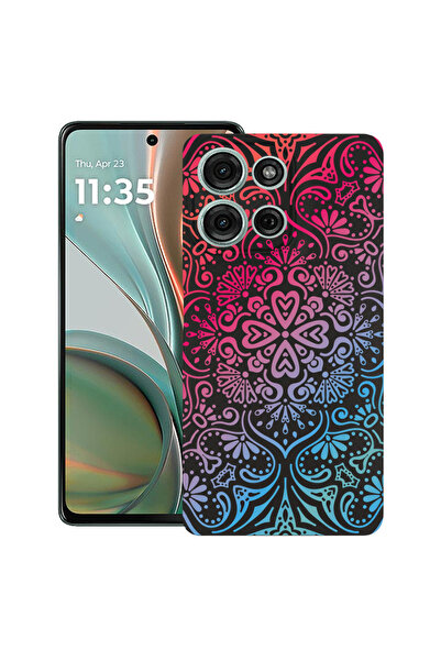 bestcase Carcasă subțire din silicon pentru Motorola Moto G75, culoare Mandal...