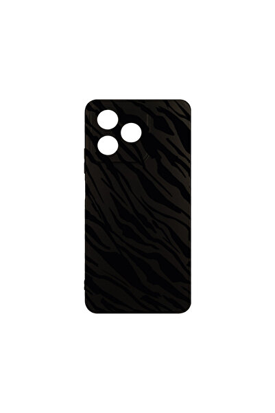 bestcase Carcasă subțire din silicon pentru Xiaomi Redmi 13, model zebră, 1923377 B 1059