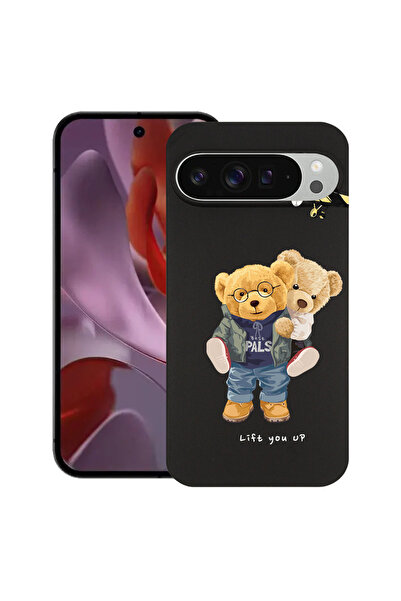 bestcase Carcasă subțire din silicon pentru Google Pixel 9 Pro XL, Ursuleț de...