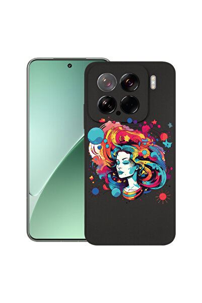 bestcase Carcasă subțire din silicon pentru Xiaomi 15, Dream Colors - Femeie,...