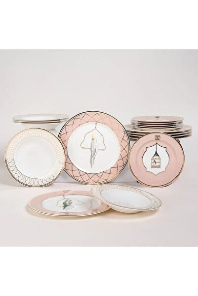 LA MESA Parrot 18 Pieces Dinner Set