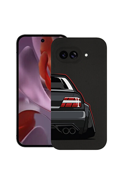 bestcase Slim Silicon Case For Google Pixel 9a, Sexy Tail Light E36, 1926335 B 1447