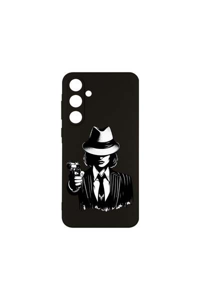 bestcase Carcasă subțire din silicon pentru Samsung Galaxy A16, Gangster Woma...