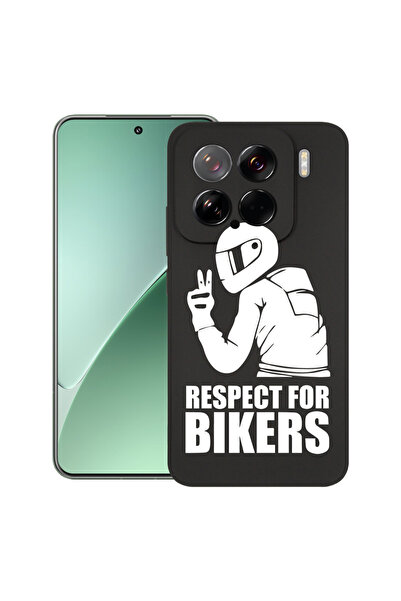 bestcase Carcasă subțire din silicon pentru Xiaomi 15, Respect For Bikers, 19...