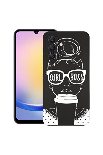 bestcase Λεπτή θήκη σιλικόνης για Samsung Galaxy A36, Girl Boss, 1926340 B 1808