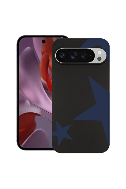 bestcase Carcasă subțire din silicon pentru Google Pixel 9 Pro XL, Retro Star, 1926334 B 1480