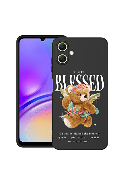 bestcase Тънък силиконов калъф за Samsung Galaxy A06 5G, с изображение на плю...