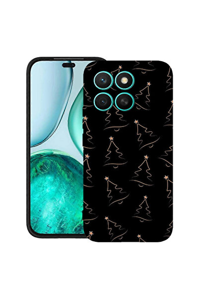 bestcase Λεπτή θήκη σιλικόνης για Honor X8C, χριστουγεννιάτικο δέντρο, 199202...