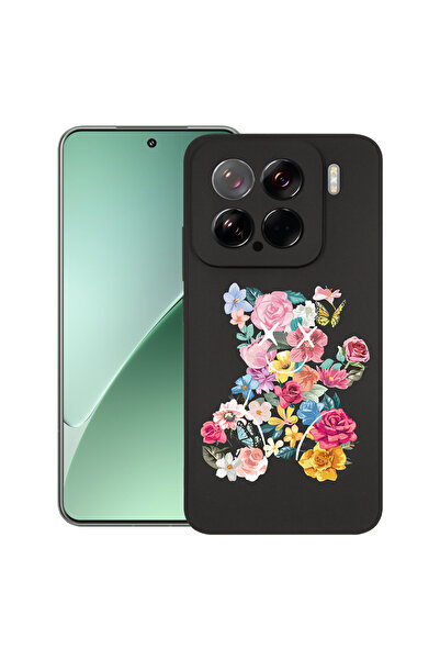 bestcase Carcasă subțire din silicon pentru Xiaomi 15, culoarea ursulețului d...