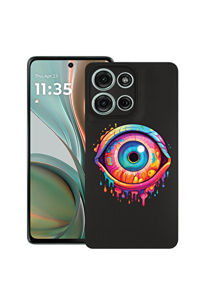 bestcase Carcasă subțire din silicon pentru Motorola Moto G15, Dream Colors E...