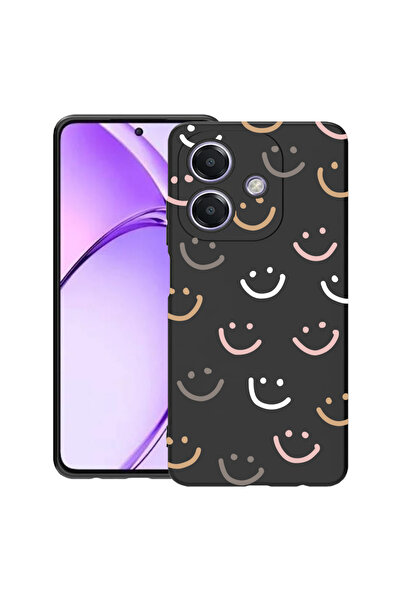 bestcase Carcasă subțire din silicon pentru OPPO A60 5G / A40 / A40M, Smile P...
