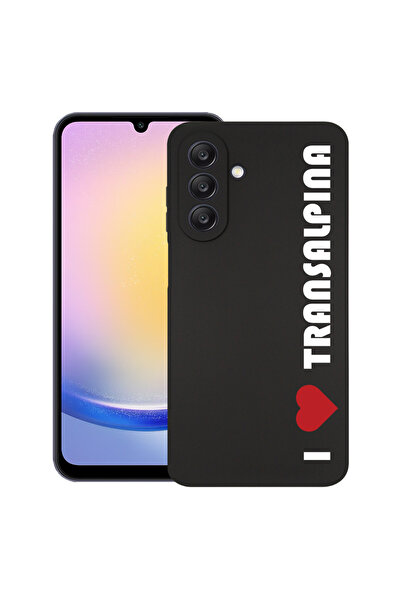 bestcase Carcasă subțire din silicon pentru Samsung Galaxy M16 5G, I Love Tra...