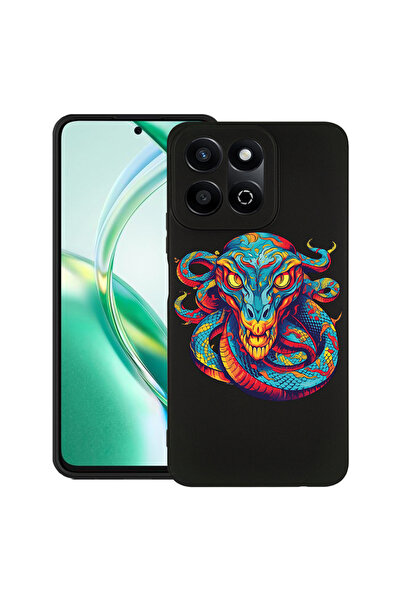 bestcase Тънък силиконов калъф за Honor 200 Smart, Драконови цветове, 1923378...