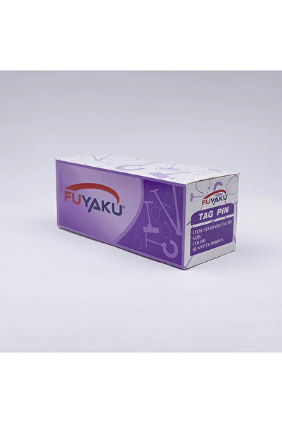 FUYAKU 25 MM Standart Kılçık Etiketleme Plastiği Siyah (10.000 Adet)