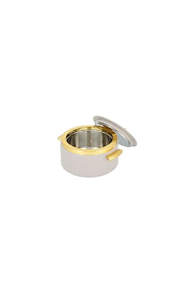 LA MESA Matte lailac& gold plastic food warmer 1L
