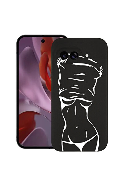 bestcase Carcasă subțire din silicon pentru Google Pixel 9a, model feminin, 1...
