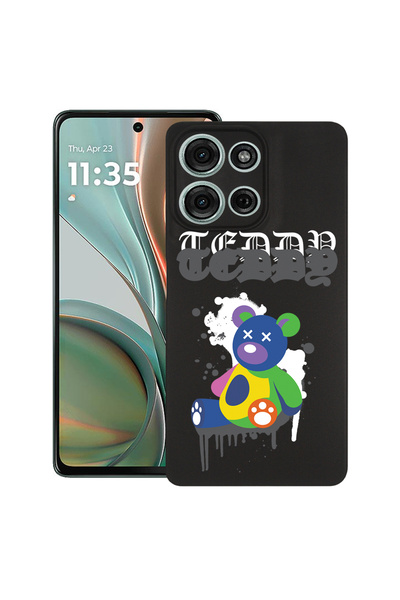 bestcase Carcasă subțire din silicon pentru Motorola Moto G15, culori pastela...