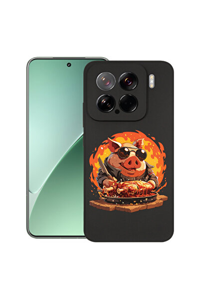 bestcase Carcasă subțire din silicon pentru Xiaomi 15, Pig's Life, 1926341 B ...