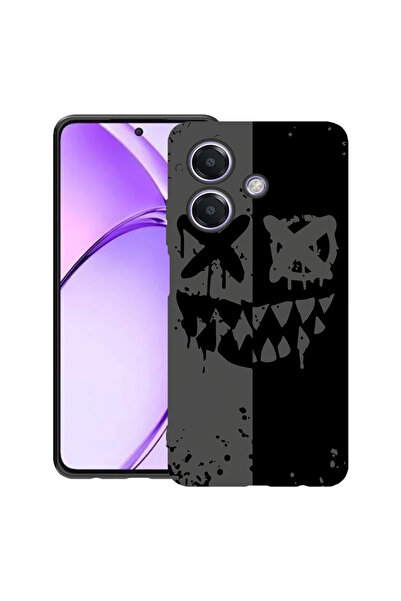 bestcase Carcasă subțire din silicon pentru OPPO A60 5G / A40 / A40M, Smiley,...