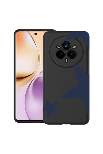 bestcase Carcasă subțire din silicon pentru Realme 14 Pro Plus 5G, Retro Star...
