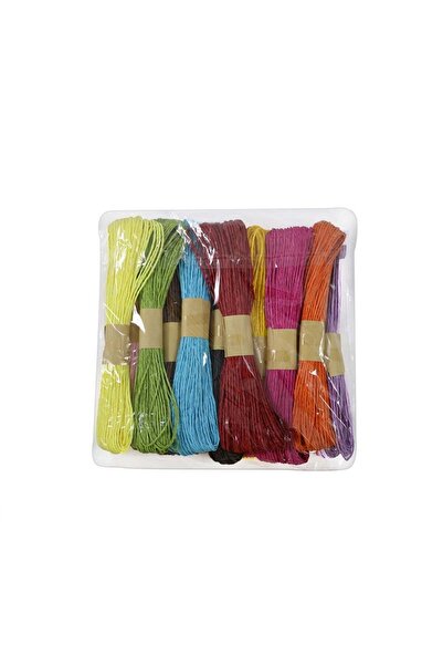 Südor Kağıt İp 12 Renk x 30m mn11